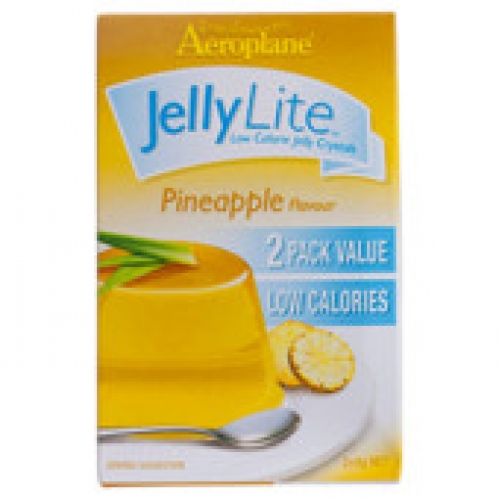 Aeroplane Lite Pineapple Jelly Crystals 2 pack 18g