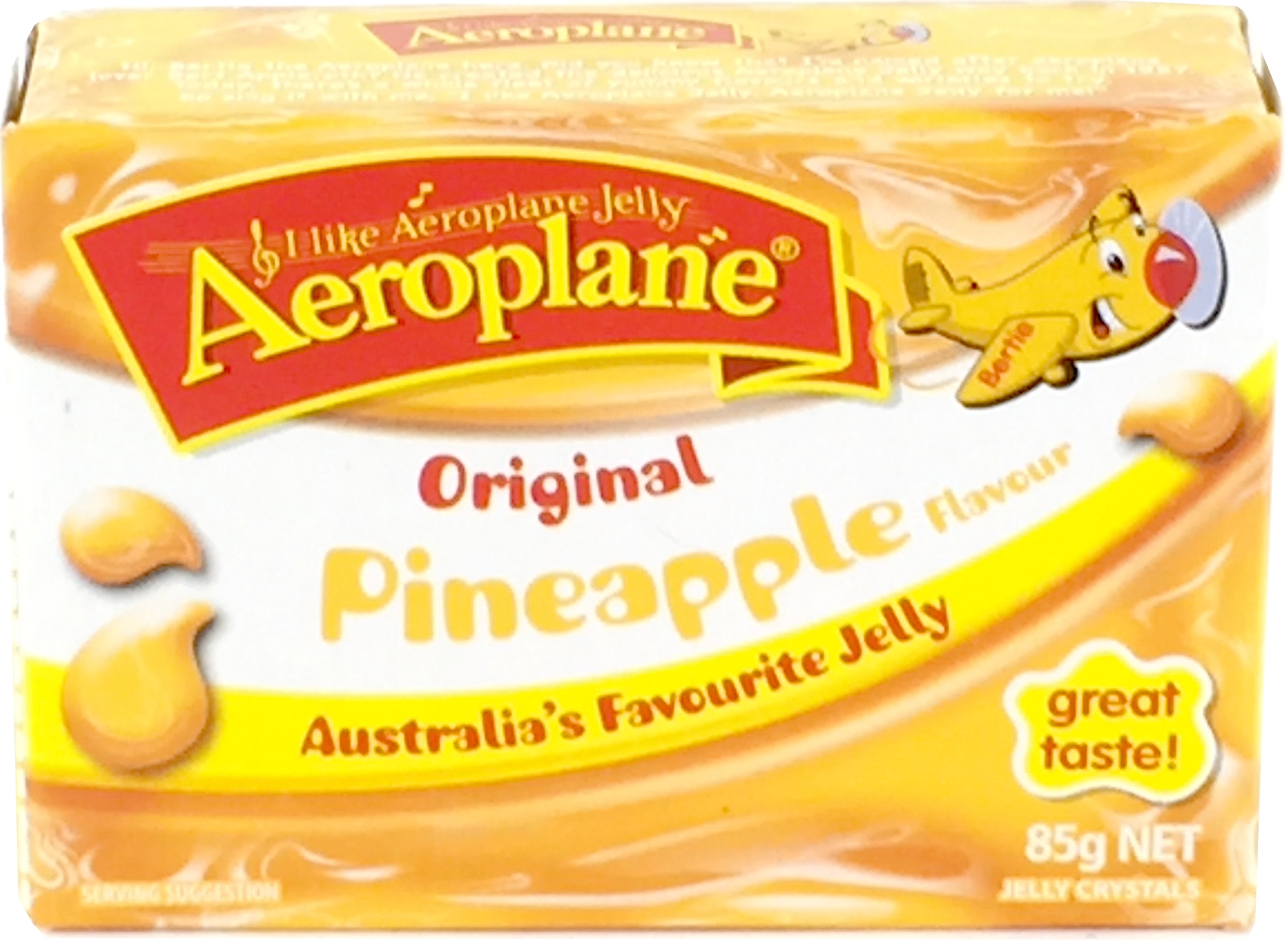 Aeroplane Pineapple Jelly Crystals 85g