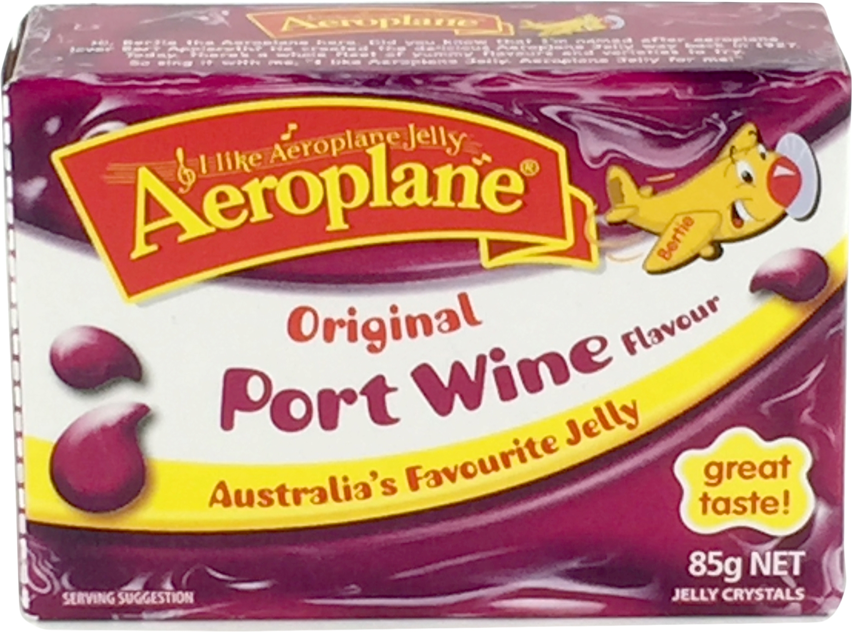 Aeroplane Port Wine Jelly Crystals 85g