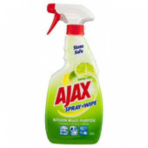 Ajax Spray N Wipe Kitchen Stone Safe Cleaner Trigger Pack 500mL