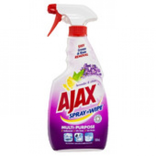 Ajax Spray N Wipe Lavender & Citrus Multi Purpose Cleaner Trigger Pack 500mL