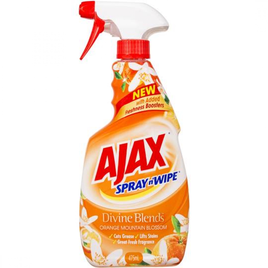 Ajax Spray N Wipe Orange Blossom 475mL