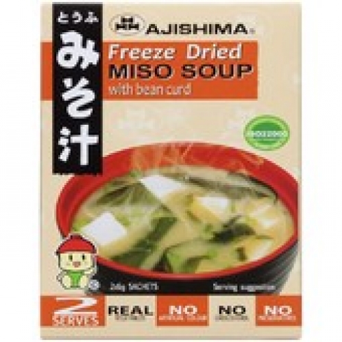 Ajishima Miso Bean & Soybean Soup Mix 2 pack 12g