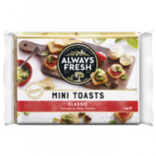 Always Fresh Mini Toasts Value Pack 90g