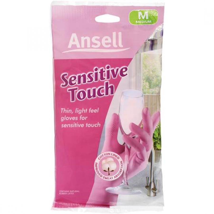 Ansell Gloves Sensitive Touch Medium