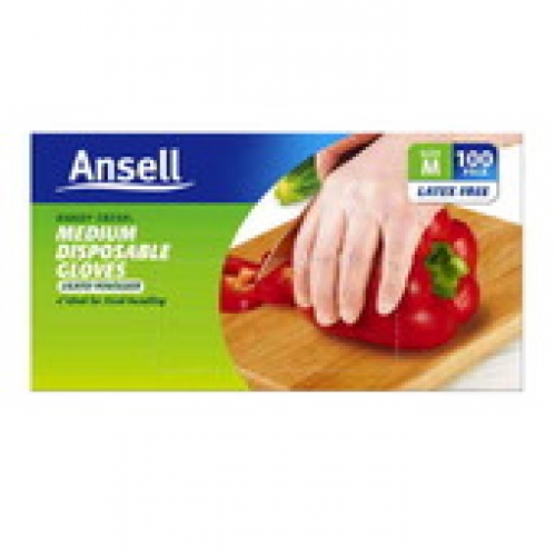Ansell Handy Fresh Disposable Gloves 100 pack