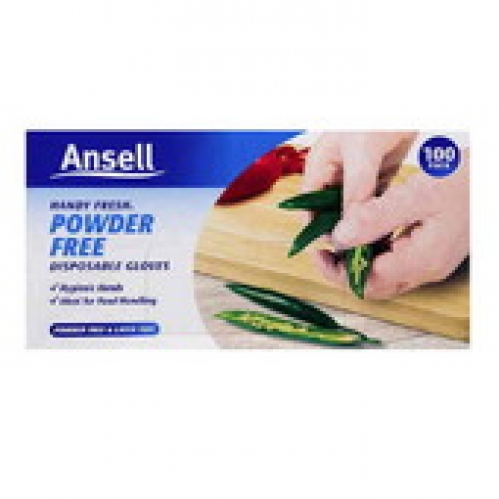 Ansell Handy Fresh Disposable Gloves 100 pack