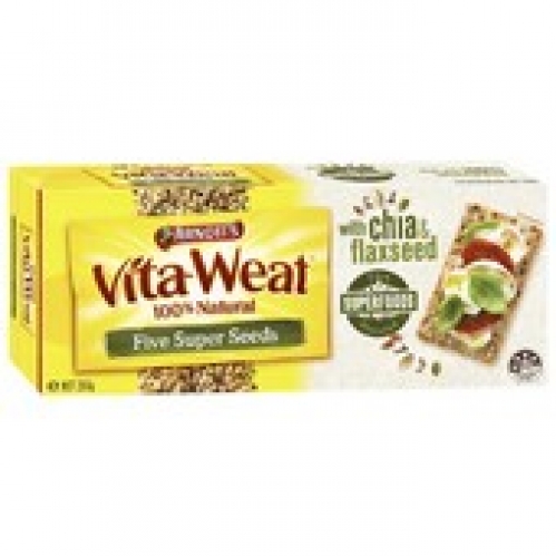 Arnott's Vitaweat Crisp 5 Super Seeds 250g