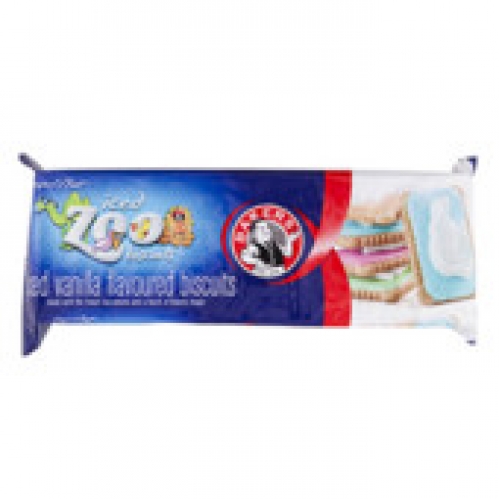 Bakers Iced Zoo Biscuit 150g