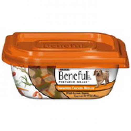 Beneful Prepared Meals Simmered Chicken Medley Dog Food Tray 283g