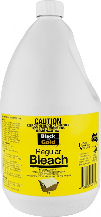 Black & Gold Bleach Regular 2L