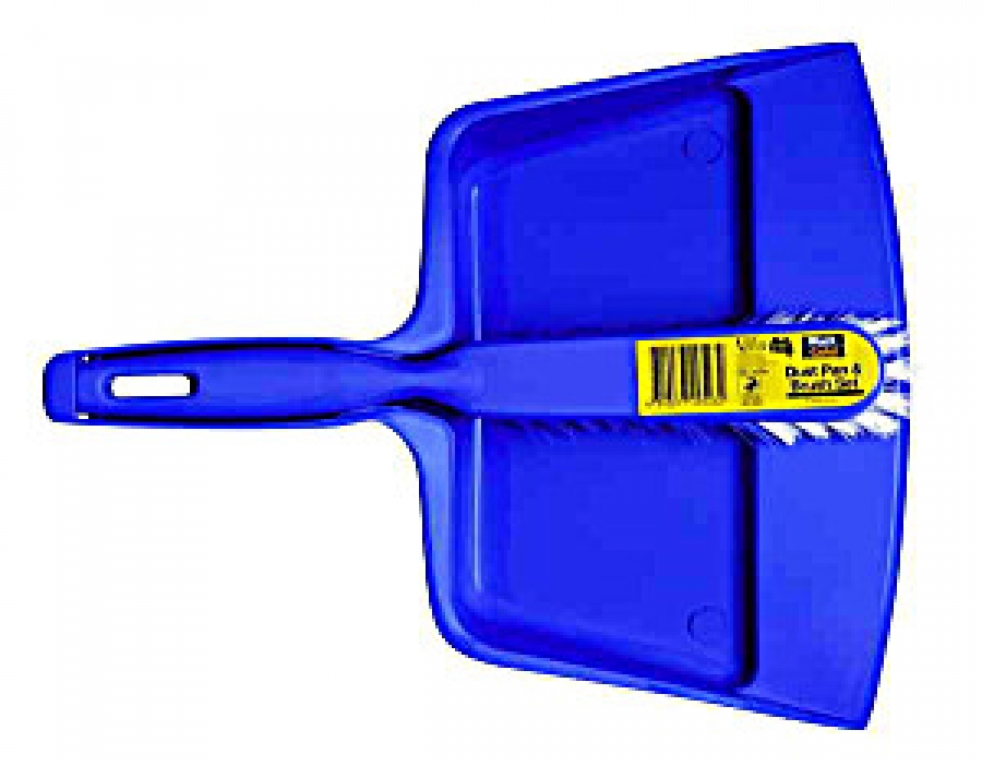 Black & Gold Dustpan & Brush Set