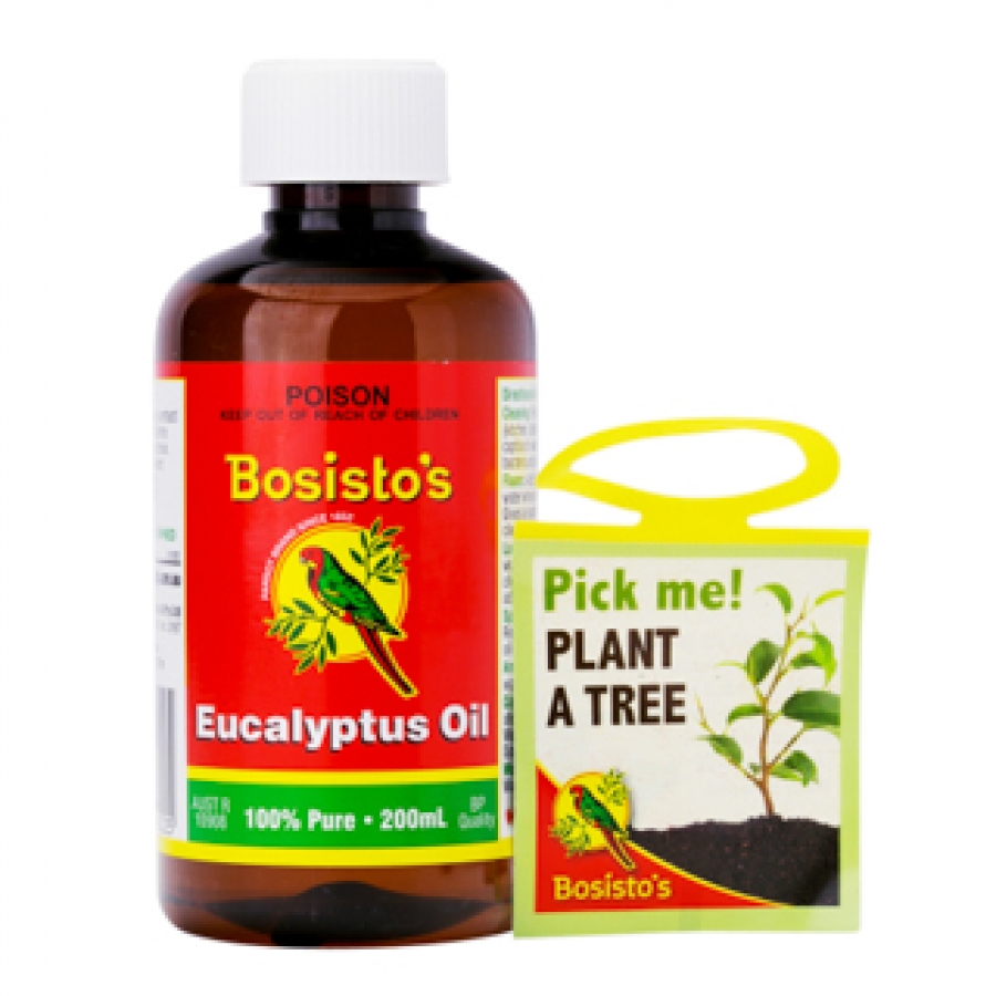 Bosistos Oil Eucalyptus 200mL