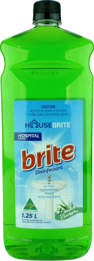 Brite Disinfectant Eucalyptus 1.25L