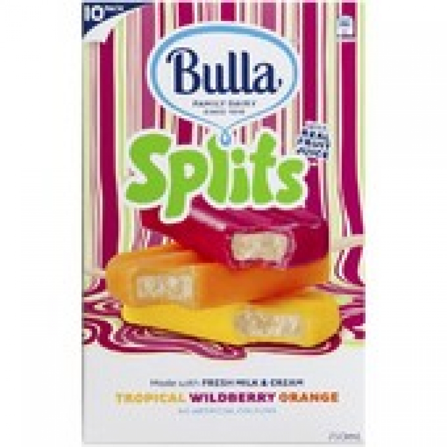 Bulla Splits Tropical Wildberry & Orange Selection 10 pack 750mL