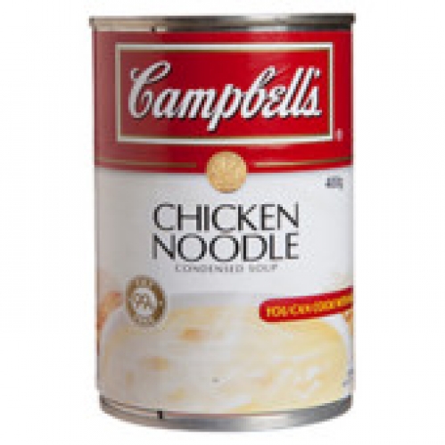 Campbell's Chicken Noodle Condensed Soup Can 400g