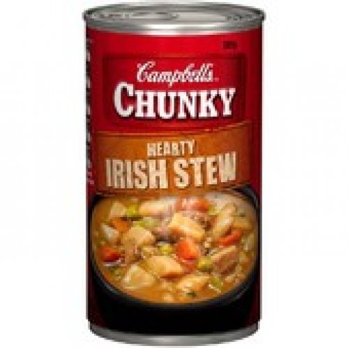 Campbell's Chunky Hearty Irish Stew Soup Can 500g