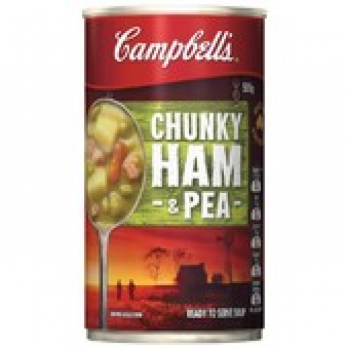 Campbell's Chunky Pea & Ham Soup Can 505g