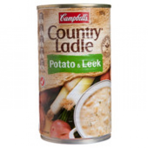 Campbell's Country Ladle Potato & Leek Soup Can 505g