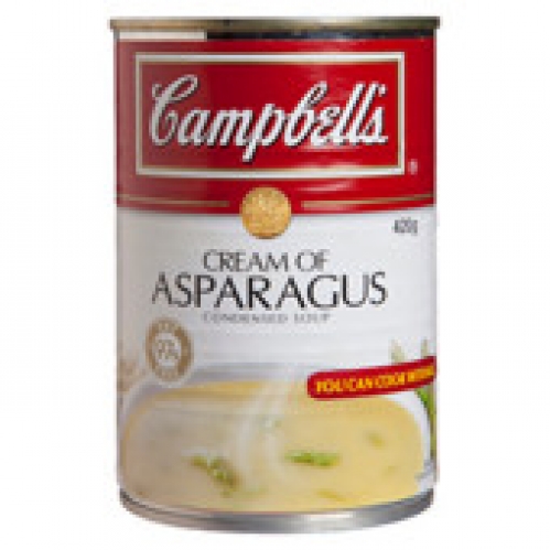 Campbell's Cream of Asparagus Condensed Soup Can 420g