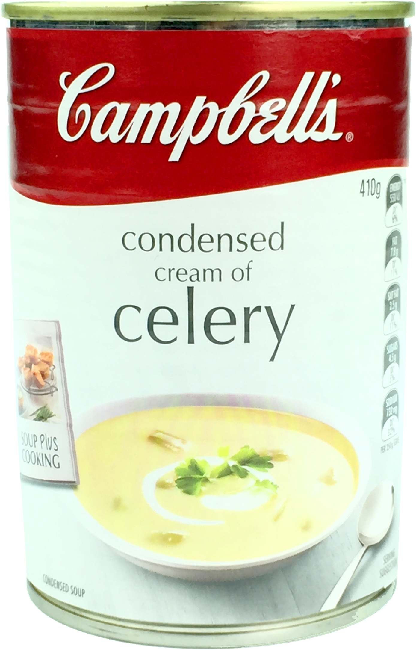 Campbell's Cream of Celery Condensed Soup Can 410g