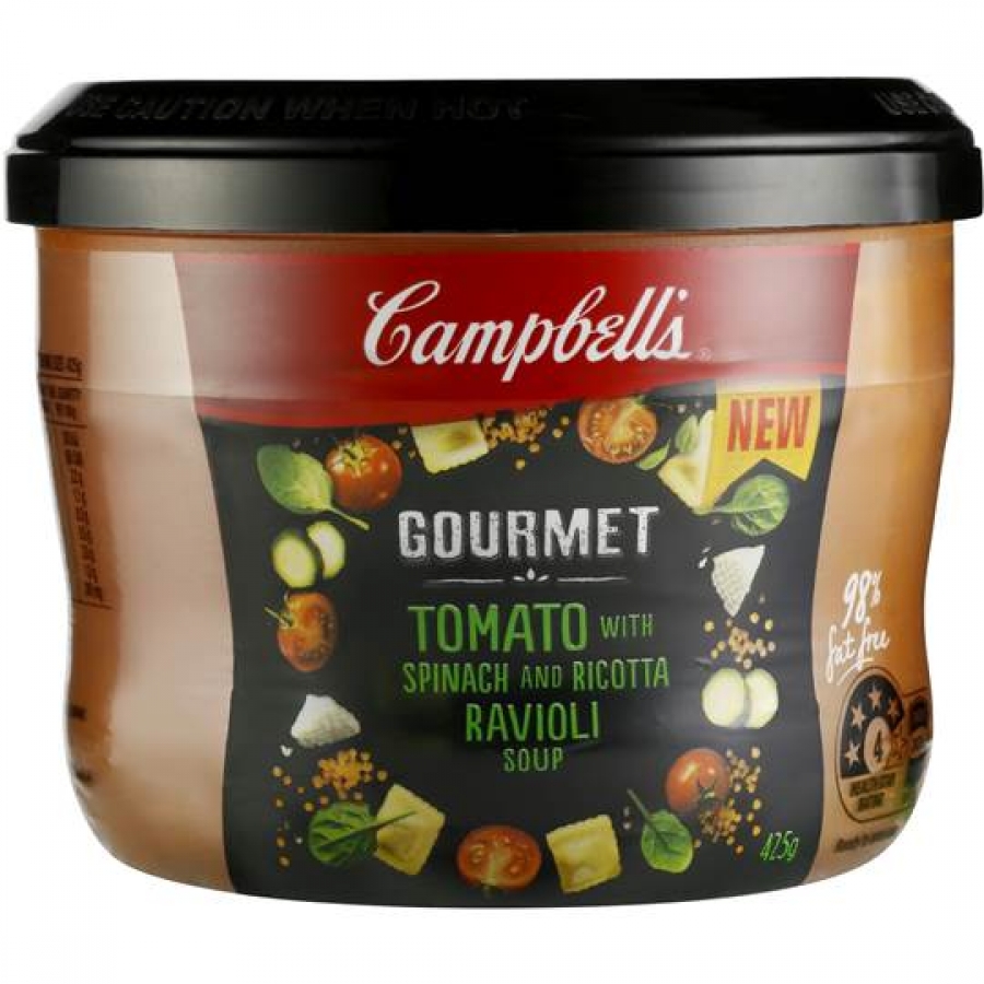 Campbell's Soup Gourmet Tomato Ravioli 425g