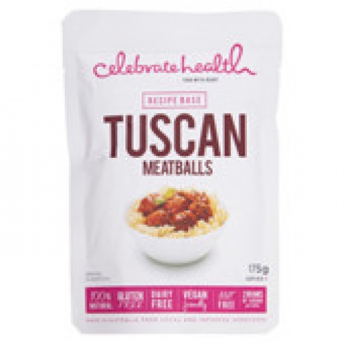 Celebrate Health Tuscan Meatballs Stir Fry Recipe Base 175g
