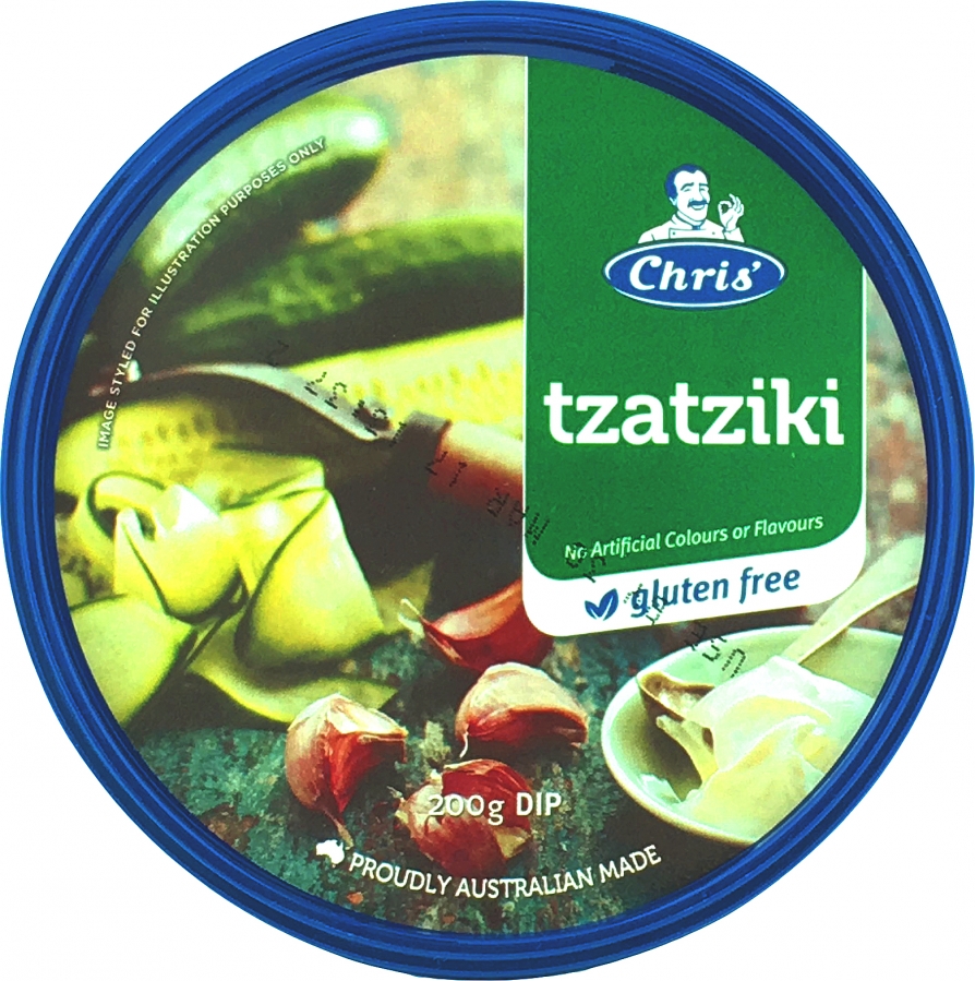Chris's Dip Traditional Tzatziki 200g