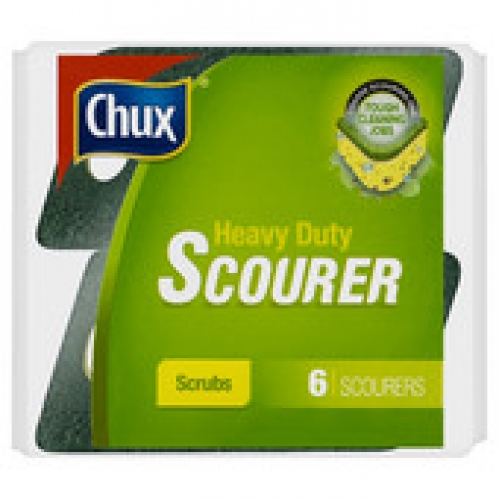 Chux Heavy Duty Scourer Scrub 6 pack
