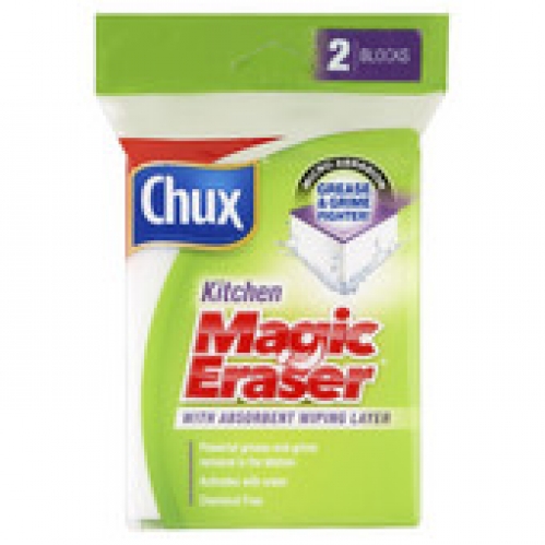 Chux Magic Eraser Bathroom Cleaner Block 2 pack