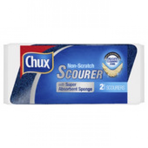 Chux Non Scratch Scourer Sponge 2 pack