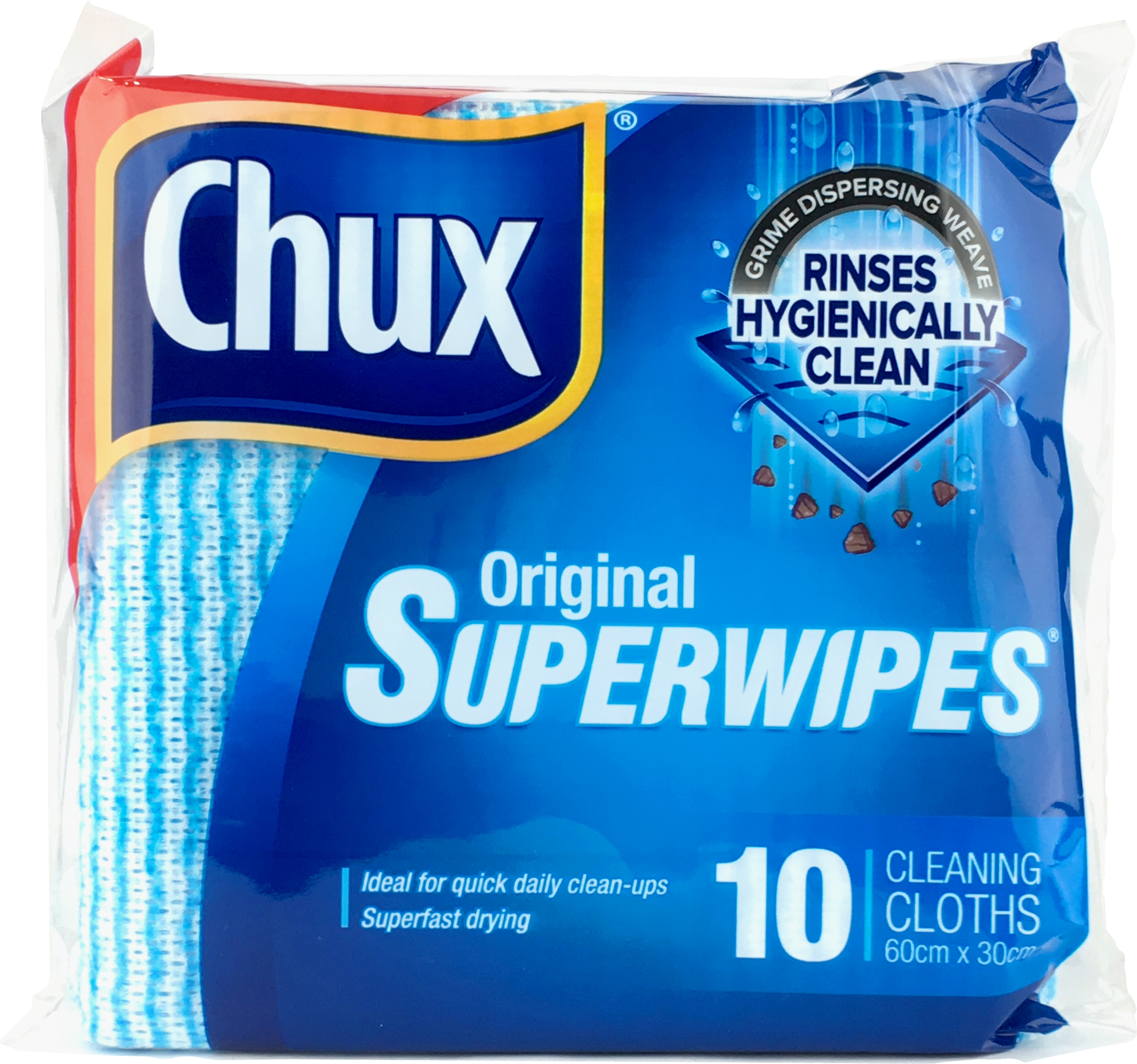 Chux Regular Superwipes Cloth 10 pack