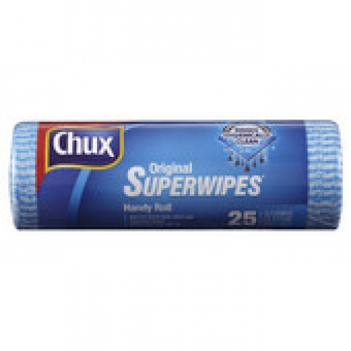 Chux Superwipes Cloth Handy Roll 25 pack