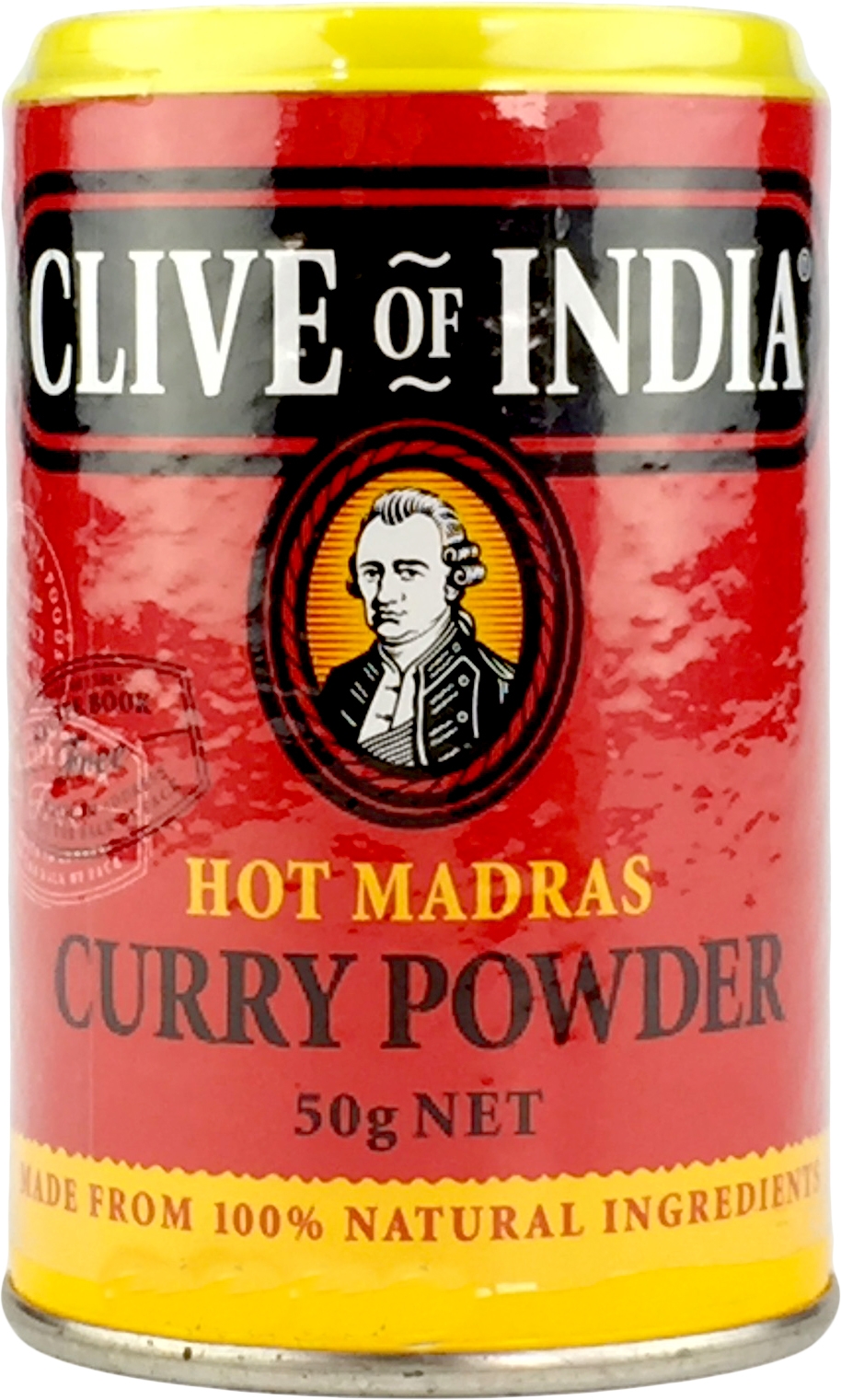 Clive of India Hot Madras Curry Powder 50g