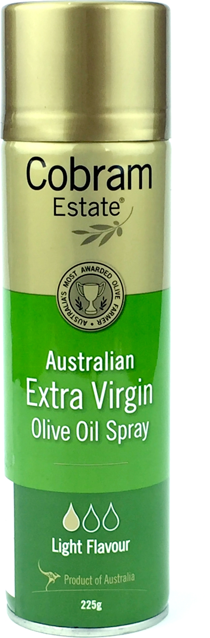 Cobram Estate Olive Oil Extra Virgin Light Australian Spray 225g