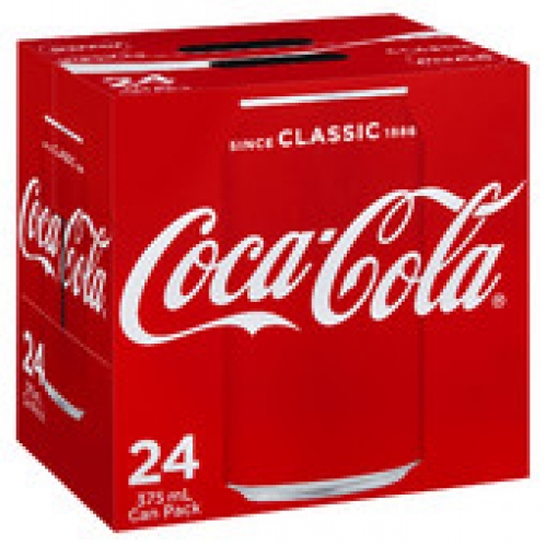 Coca-Cola Coke Can 375mL 24 pack