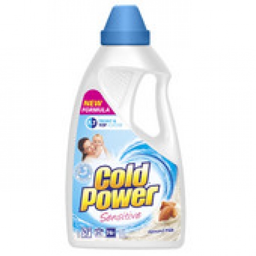 Cold Power Laundry Liquid Sensitive Front & Top 1L
