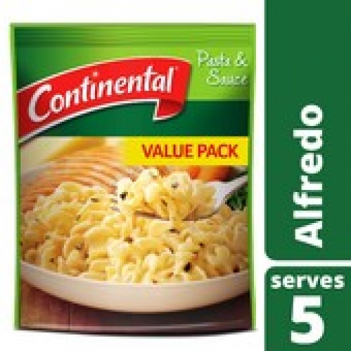 Continental Alfredo Pasta & Sauce Serves 5 145g