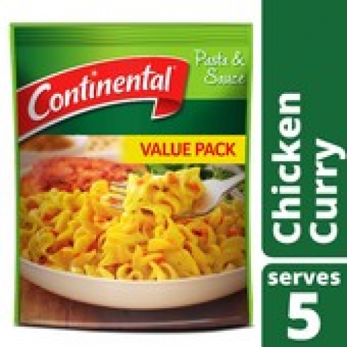 Continental Chicken Curry Pasta & Sauce Serves 5 150g