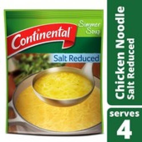 Continental Chicken Noodle Salt Reduced Soup Mix Serves 4 40g