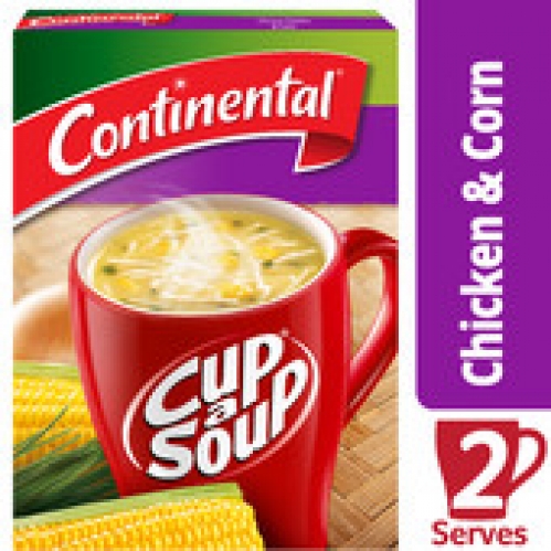 Continental Chinese Chicken & Sweetcorn Cup A Soup Serves 2 60g