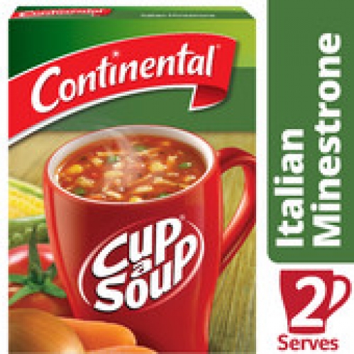 Continental Hearty Italian Minestrone Cup A Soup Serves 2 75g