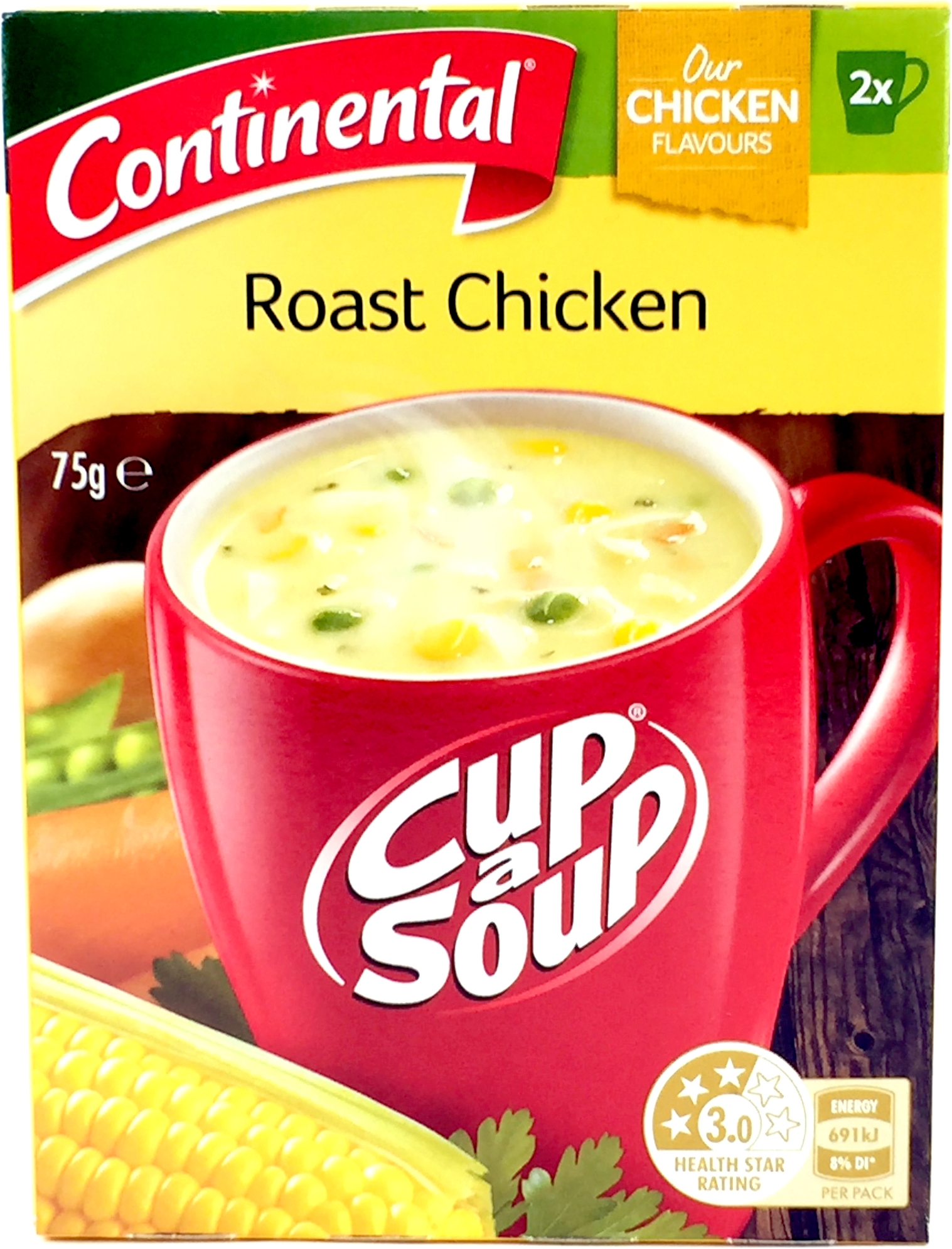 Continental Hearty Roast Chicken Cup A Soup Serves 2 75g
