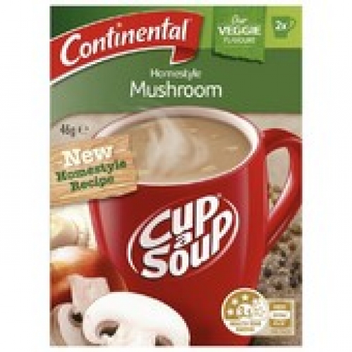 Continental Homestyle Mushroom Cup A Soup Serves 2 46g