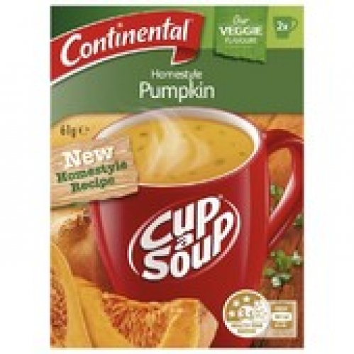 Continental Homestyle Pumpkin Cup A Soup Serves 2 61g