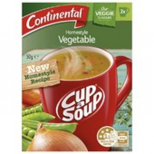 Continental Homestyle Vegetable Cup A Soup Serves 2 50g