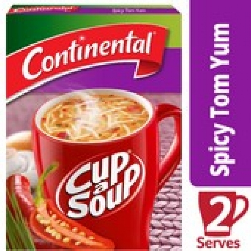 Continental Hot & Spicy Tom Yum Cup A Soup Serves 2 50g