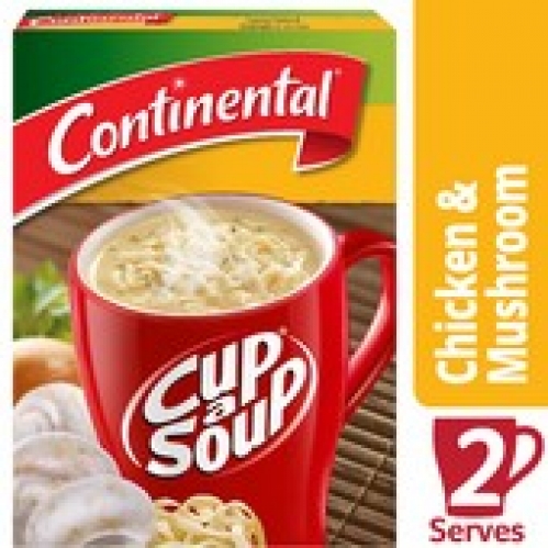 Continental Lots A Noodle Chicken & Mushroom Soup Serves 2 55g