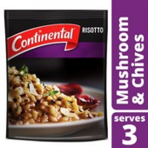 Continental Mushroom & Chive Risotto Serves 3 115g