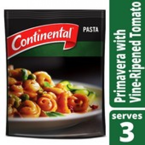 Continental Primivera with Vine Ripened Tomato Pasta & Sauce Serves 3 102g